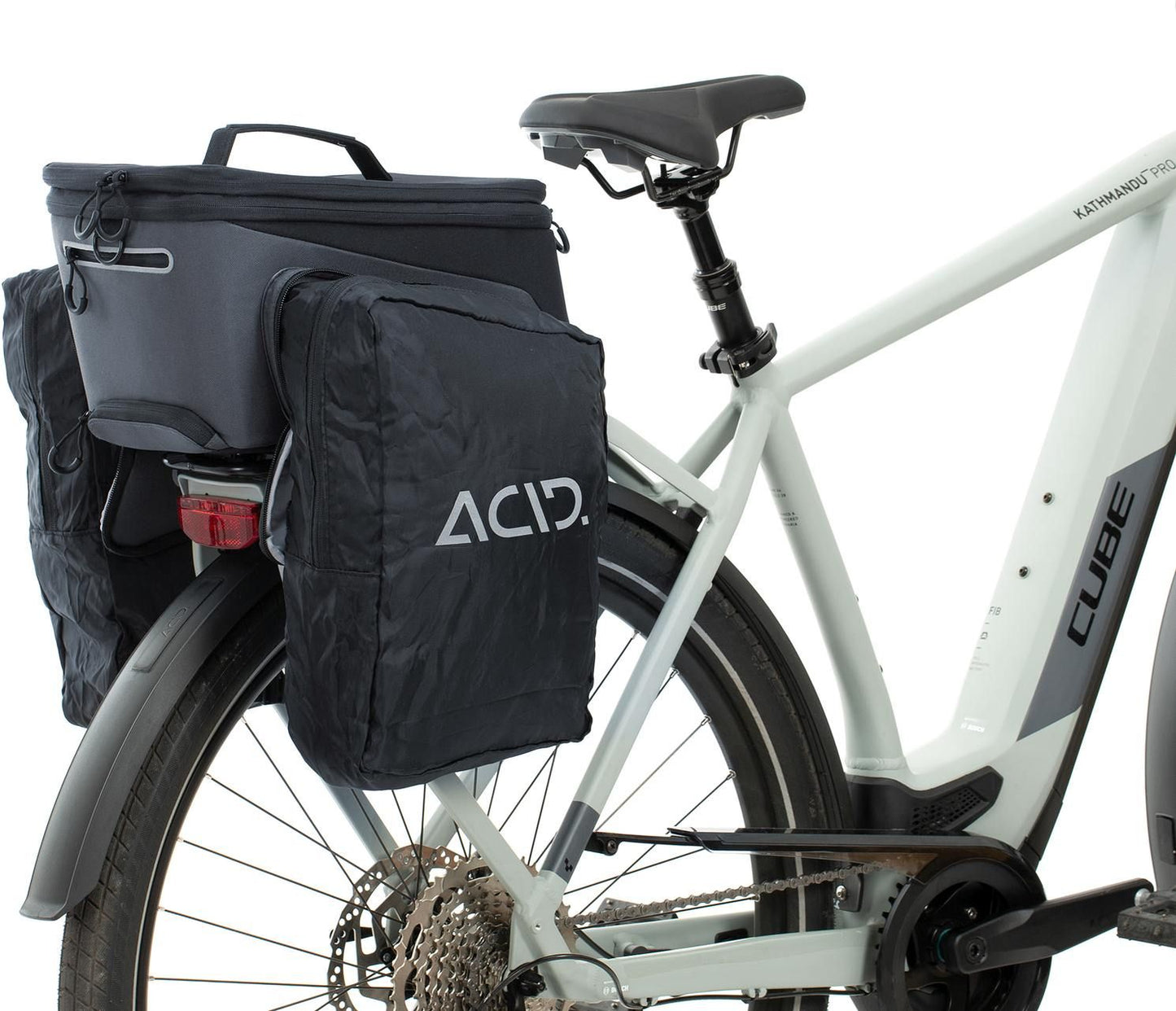 Acid Panniers Trunk City 8+7 Rilink Black