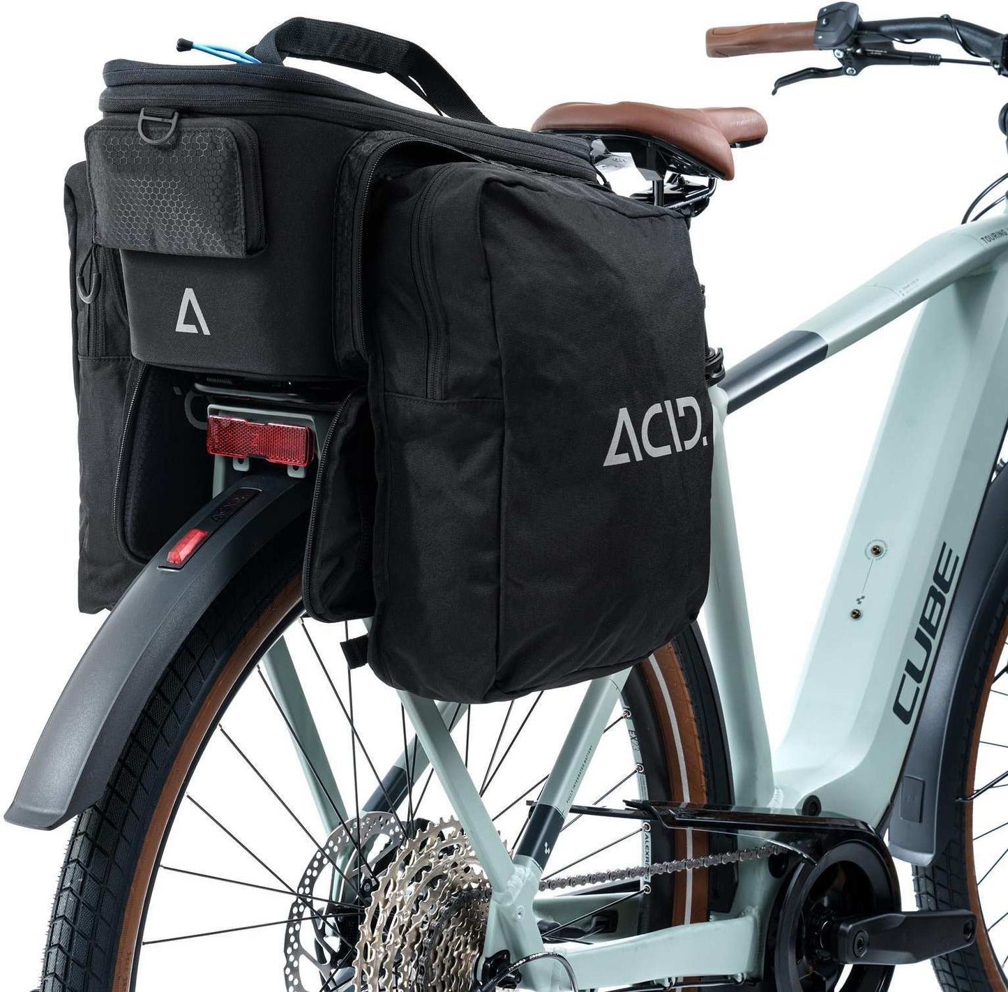 Acid Panniers Trunk City 8+16 Rilink Black